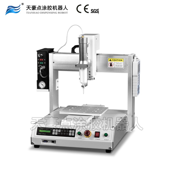 50ml针筒式双组份胶专用点涂胶机器人